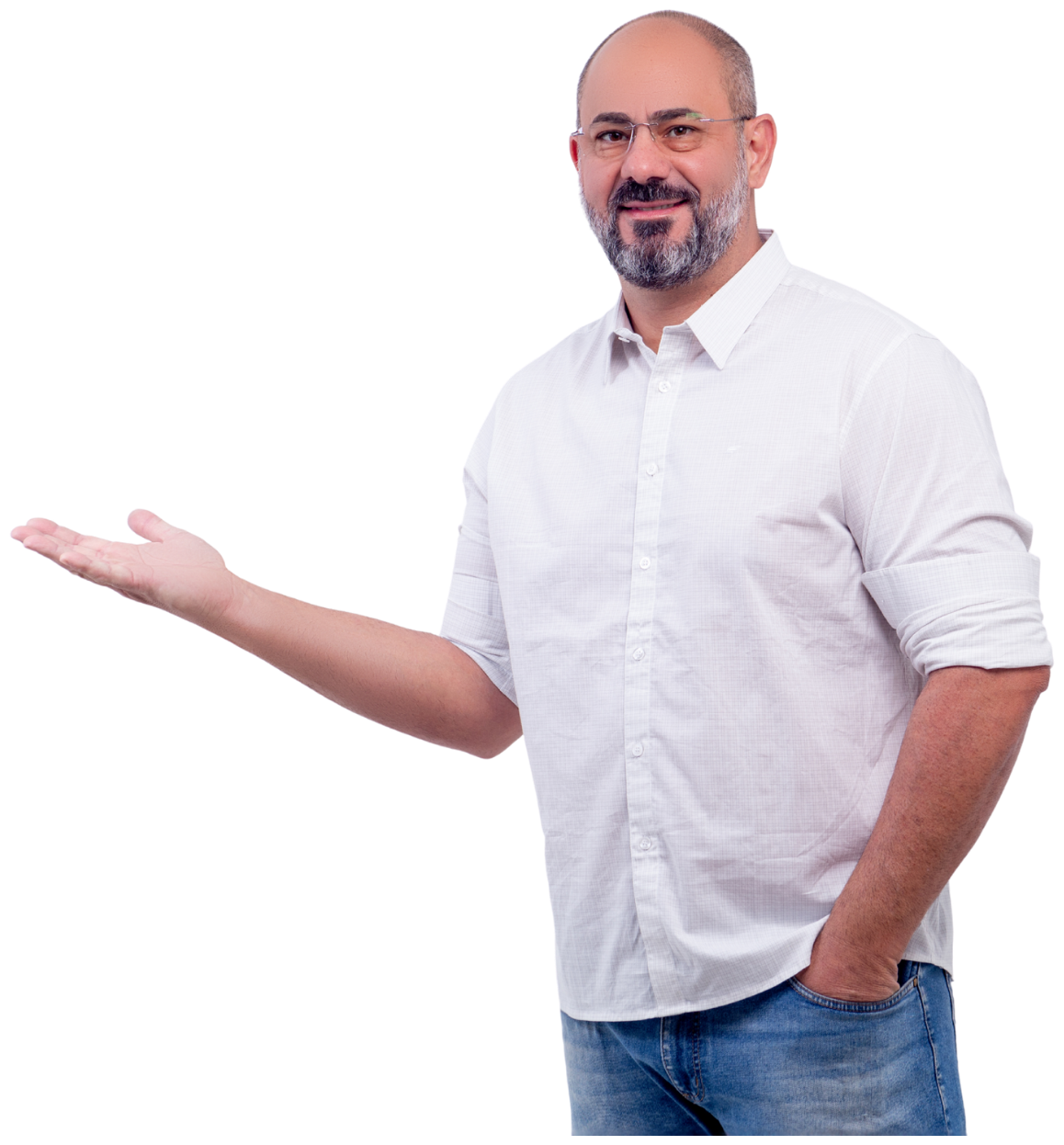 Professor da Dimensão apresentando
